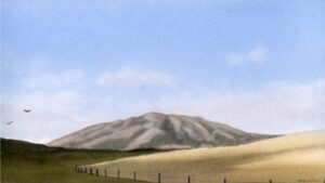 BLack Mountain Original Oil Painting | Emmeline Craig