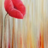Red poppies | Smooth Emergence Original Oil Painging | Emmeline Craig