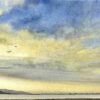 Yellow BLue Sky on the Lagoon Giclee Print | Emmeline Craig