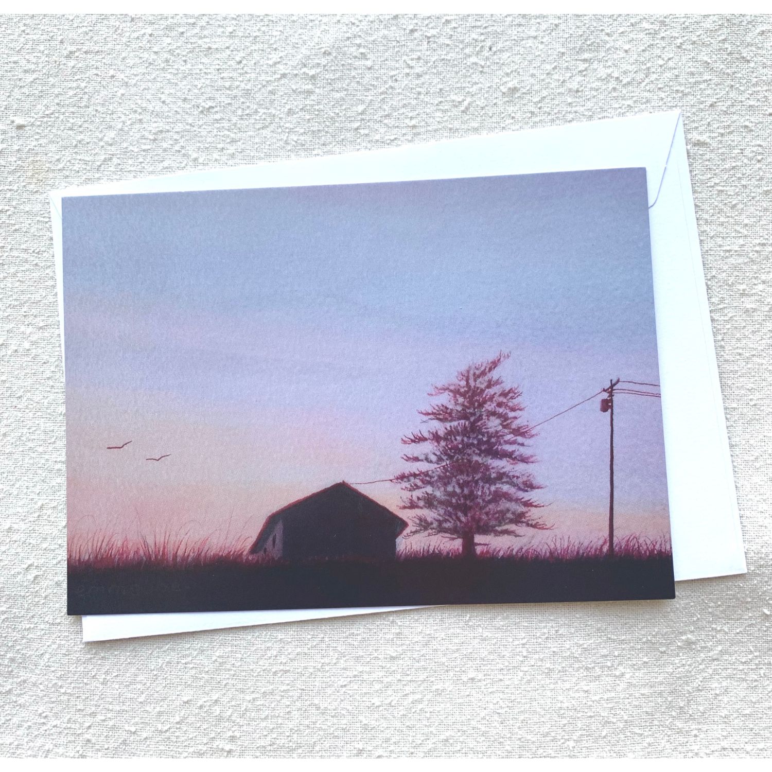 country home flat notecard pack of 5
