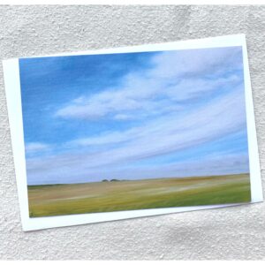 le bonheur est dans le pré flat notecard pack of 5